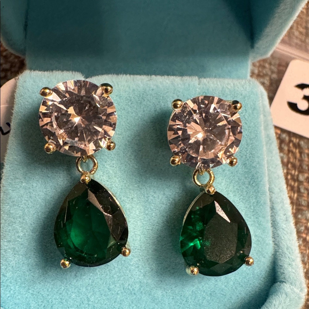 3076 Swarovski Crystal Elements Post Earrings - image 4